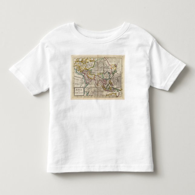 T-shirt Pour Les Tous Petits L'Asie 32 (Devant)