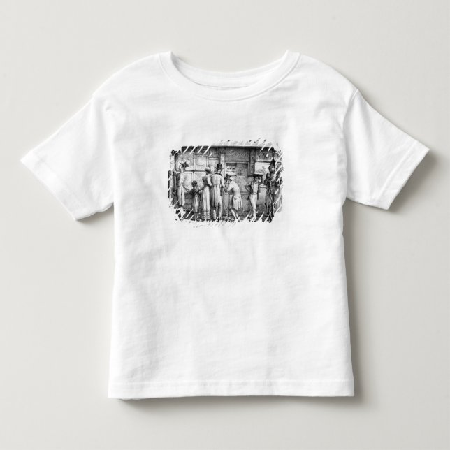 T-shirt Pour Les Tous Petits L'atelier d'impression lithographique de Delpech, (Devant)