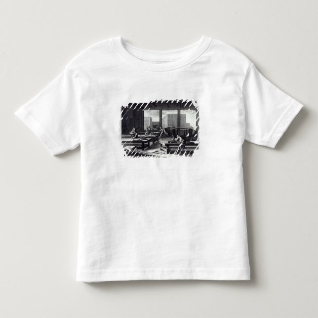 T-shirt Pour Les Tous Petits L'atelier du menuisier (Devant)