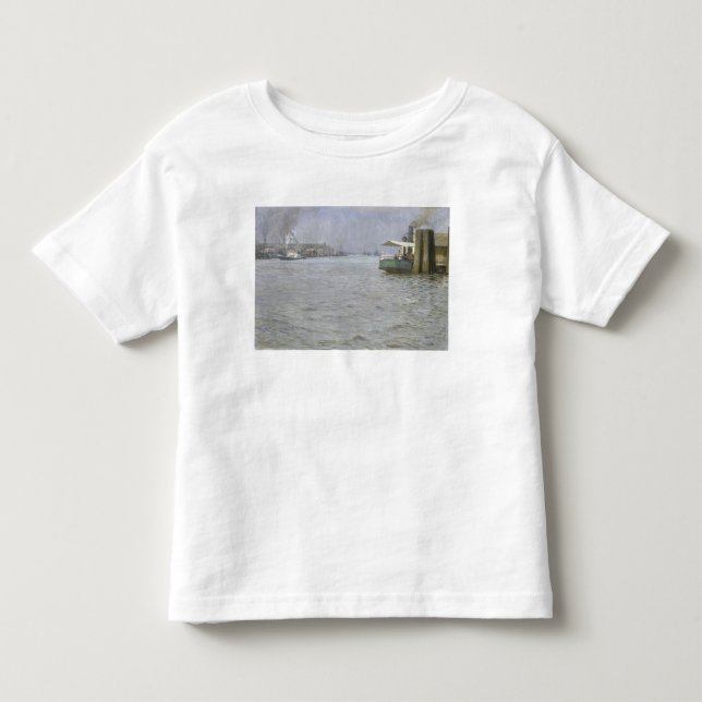 T-shirt Pour Les Tous Petits L'atmosphère de dimanche sur l'Elbe (Devant)