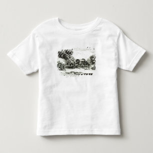 T-shirt Pour Les Tous Petits L'attaque sur la diligence