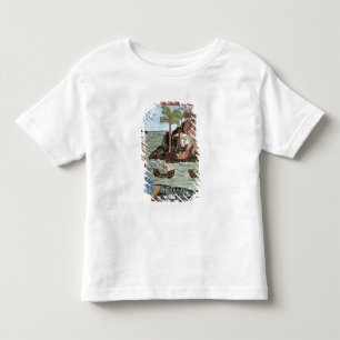 T-shirt Pour Les Tous Petits L'atterrissage de Columbus