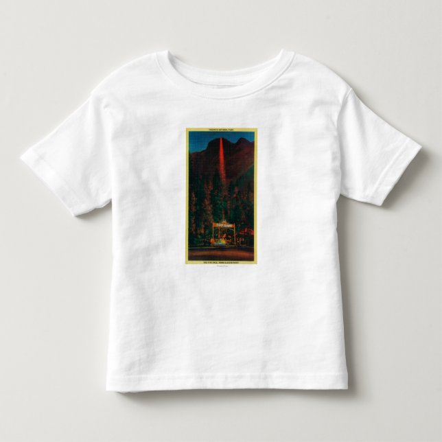 T-shirt Pour Les Tous Petits L'automne du feu du point de glacier (Devant)