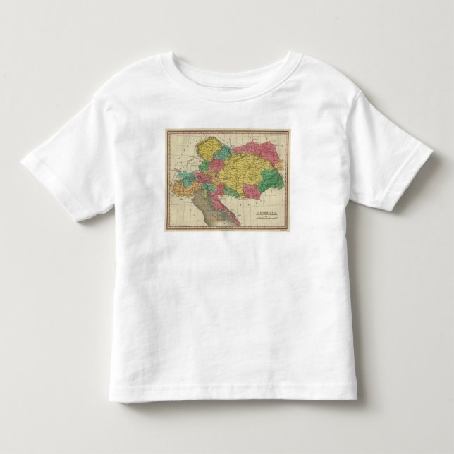 T-shirt Pour Les Tous Petits L'Autriche 2 (Devant)