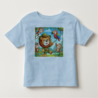 T-shirt Pour Les Tous Petits L'aventure de Jungle Explorer