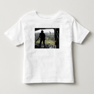 T-shirt Pour Les Tous Petits L'aviateur observe un paquet de pratique tomber