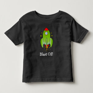 T-shirt Pour Les Tous Petits Le bateau de Rocket soufflent