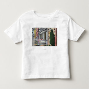 T-shirt Pour Les Tous Petits Le bâtiment de Bourse de New York