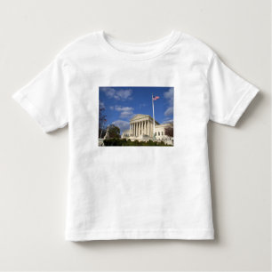 T-shirt Pour Les Tous Petits Le bâtiment de court suprême des Etats-Unis dedans