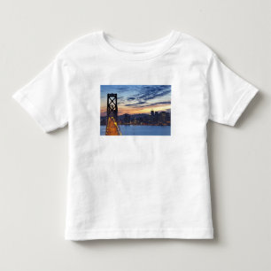 T-shirt Pour Les Tous Petits Le Bay Bridge depuis Treasure Island