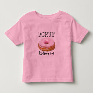 T-shirt Pour Les Tous Petits Le beignet doux délicieux frit drôle de dessert 