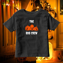 Le Boo Crew Moderne Halloween Famille Correspondan