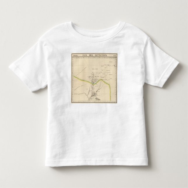 T-shirt Pour Les Tous Petits Le Botswana, Afrique du Sud 51 (Devant)