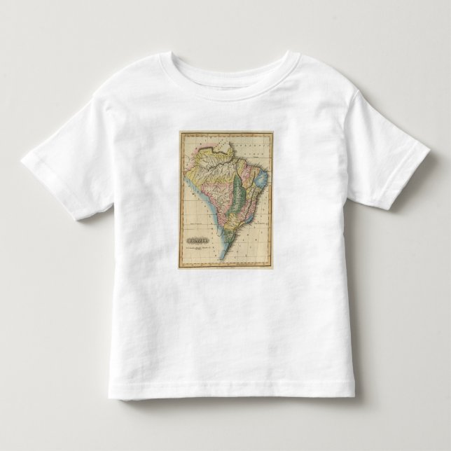 T-shirt Pour Les Tous Petits Le Brésil (Devant)