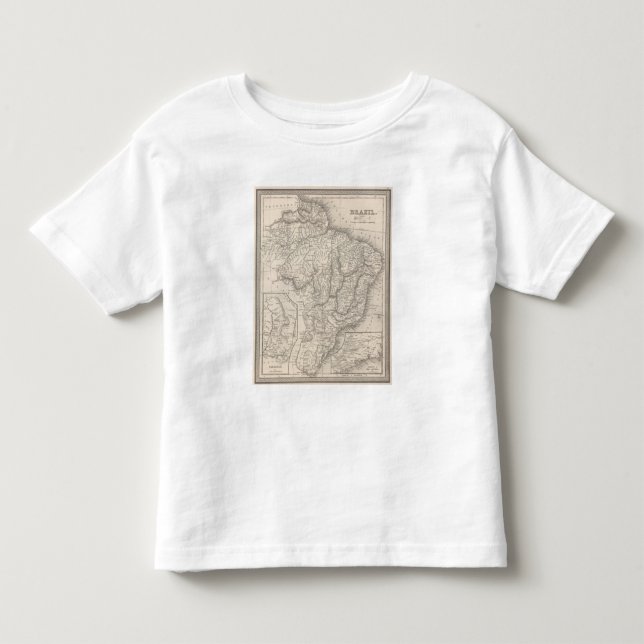T-shirt Pour Les Tous Petits Le Brésil 2 (Devant)