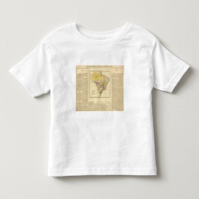 T-shirt Pour Les Tous Petits Le Brésil 3 (Devant)