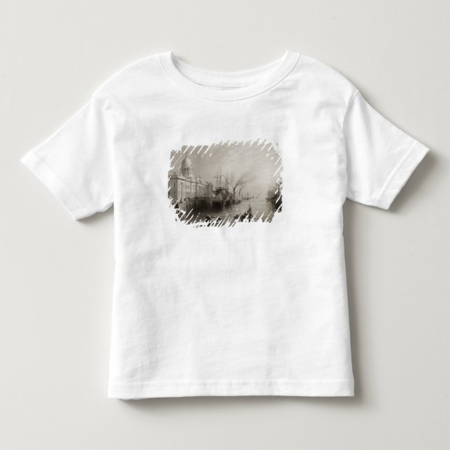 T-shirt Pour Les Tous Petits Le bureau de douane, Dublin (Devant)