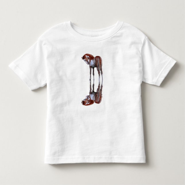 T-shirt Pour Les Tous Petits Le cadeau de l'amoureux de l'équine (Devant)