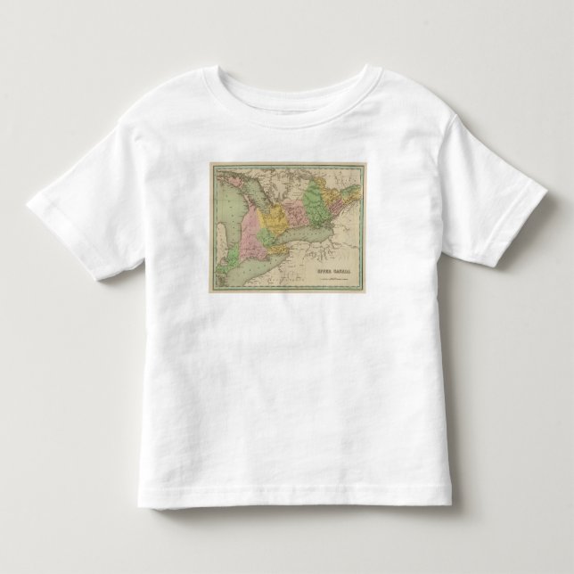 T-shirt Pour Les Tous Petits Le Canada supérieur 2 (Devant)