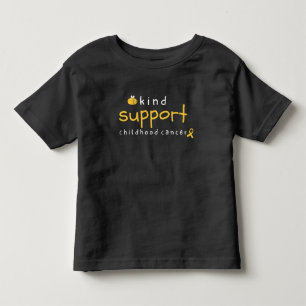 T-shirt Pour Les Tous Petits le cancer de l'enfance être un bon soutien Toddler