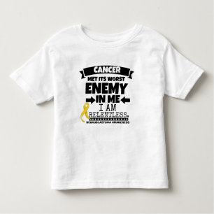 T-shirt Pour Les Tous Petits Le Cancer de neuroblastome a rencontré son plus