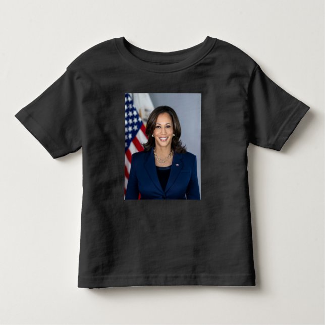 T-shirt Pour Les Tous Petits Le candidat du président Kamala Harris US 2024 (Devant)