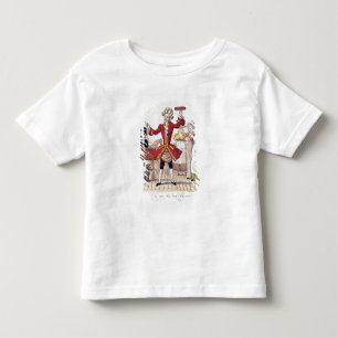 T-shirt Pour Les Tous Petits Le chanteur de rue, gravé par Alois Senefelder