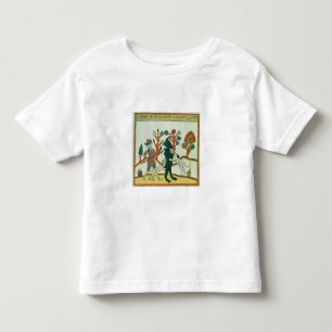 T-shirt Pour Les Tous Petits Le chasseur et le verrat, Russe, tard 18ème centur