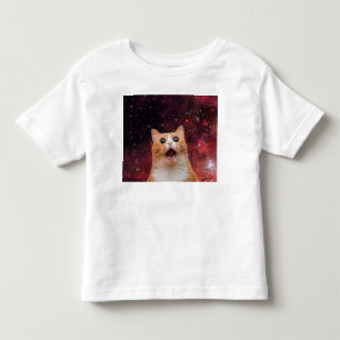T-shirt Pour Les Tous Petits Le Chat de l'espace