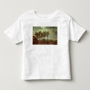 T-shirt Pour Les Tous Petits Le château de Batavia, vu de Kali Besar