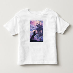T-shirt Pour Les Tous Petits Le château de Unicorn