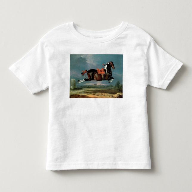 T-shirt Pour Les Tous Petits Le cheval pie "Cehero" s'élevant (Devant)