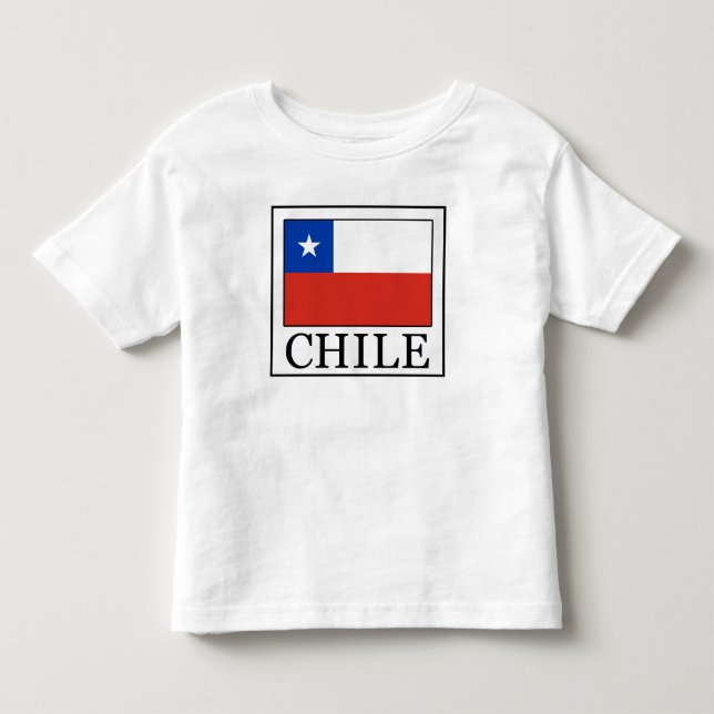 T-shirt Pour Les Tous Petits Le Chili (Devant)