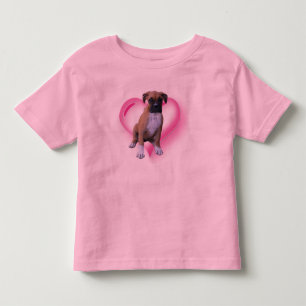 T-shirt Pour Les Tous Petits Le chiot de boxeur badine la chemise
