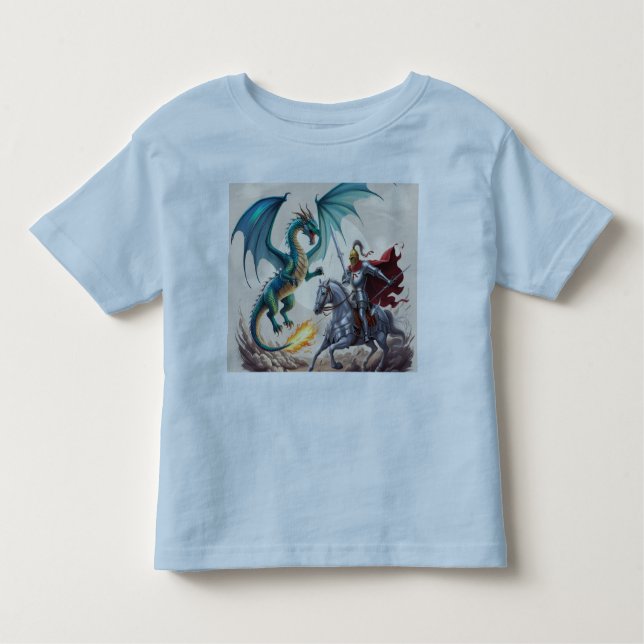 T-shirt Pour Les Tous Petits "Le choc des légendes" (Devant)