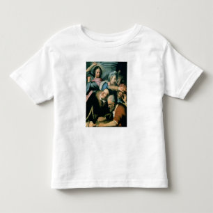 T-shirt Pour Les Tous Petits Le Christ conduisant les distributeur de monnaie