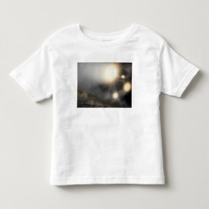 T-shirt Pour Les Tous Petits Le ciel nocturne comme vu d'un avion hypothétique