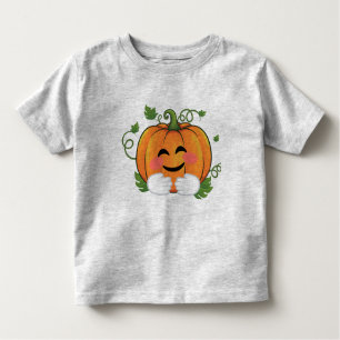 T-shirt Pour Les Tous Petits Le citrouille étreint la chemise de Halloween de