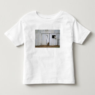 T-shirt Pour Les Tous Petits Le collage de cheval dirigent la fenêtre de grang
