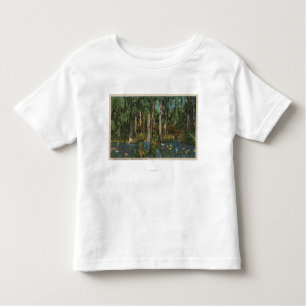 T-shirt Pour Les Tous Petits Le comté de Highlands, FL - vue d'hamac de