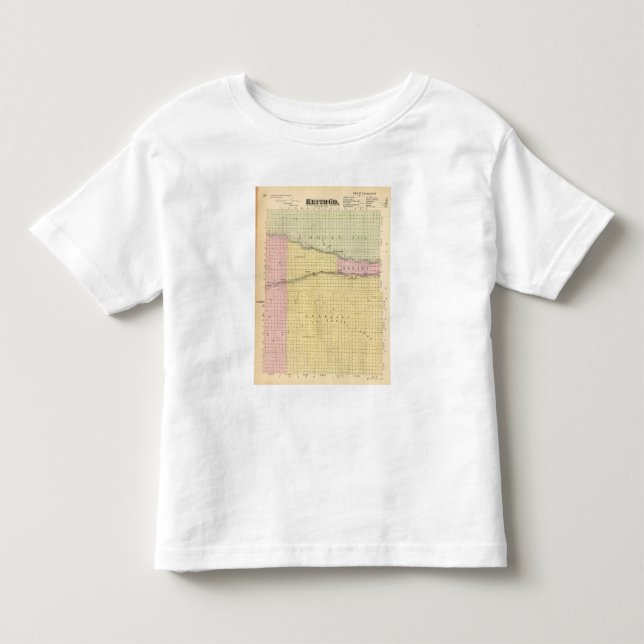 T-shirt Pour Les Tous Petits Le comté de Keith, Nébraska (Devant)