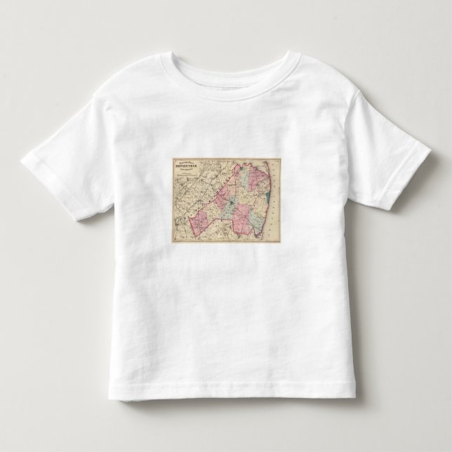 T-shirt Pour Les Tous Petits Le comté de Monmouth, NJ (Devant)