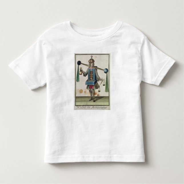 T-shirt Pour Les Tous Petits Le costume du monnayeur (Devant)