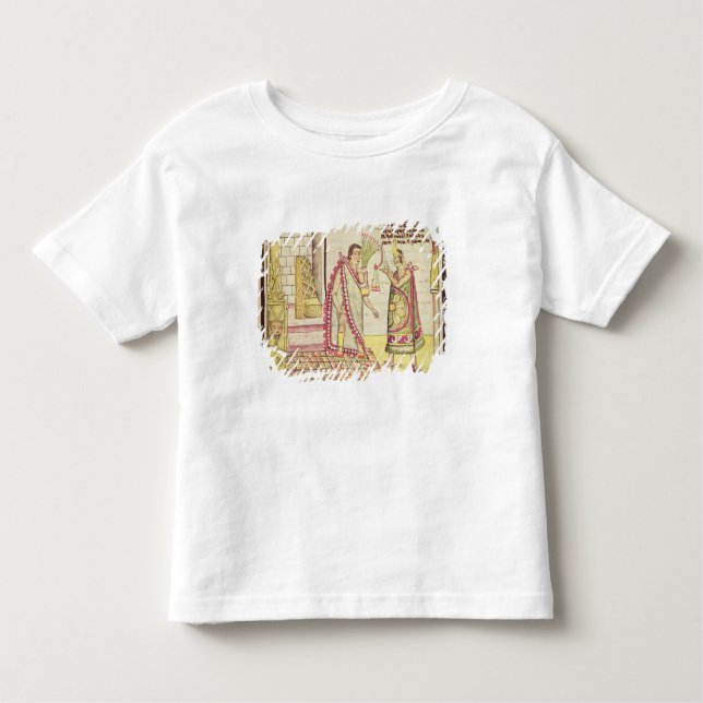 T-shirt Pour Les Tous Petits Le couronnement de Montezuma II (Devant)