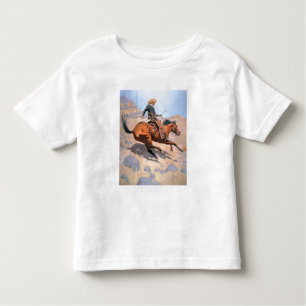 T-shirt Pour Les Tous Petits Le cowboy (huile sur la toile)