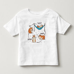 T-shirt Pour Les Tous Petits Le cycle de vie d'un cobaye