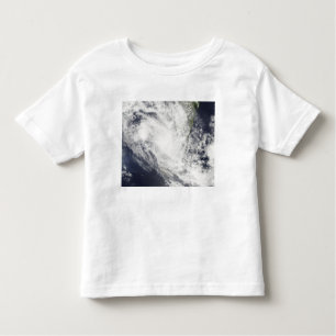 T-shirt Pour Les Tous Petits Le cyclone tropical Fami survole Madagascar