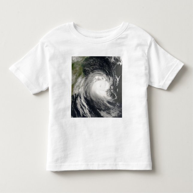 T-shirt Pour Les Tous Petits Le cyclone tropical Favio s'approche du Mozambique (Devant)