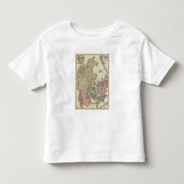 T-shirt Pour Les Tous Petits Le Danemark 3 (Devant)