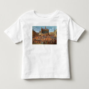 T-shirt Pour Les Tous Petits Le départ de Louis XV à
